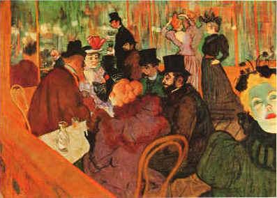 Moulin Rouge,  Henri  Toulouse-Lautrec